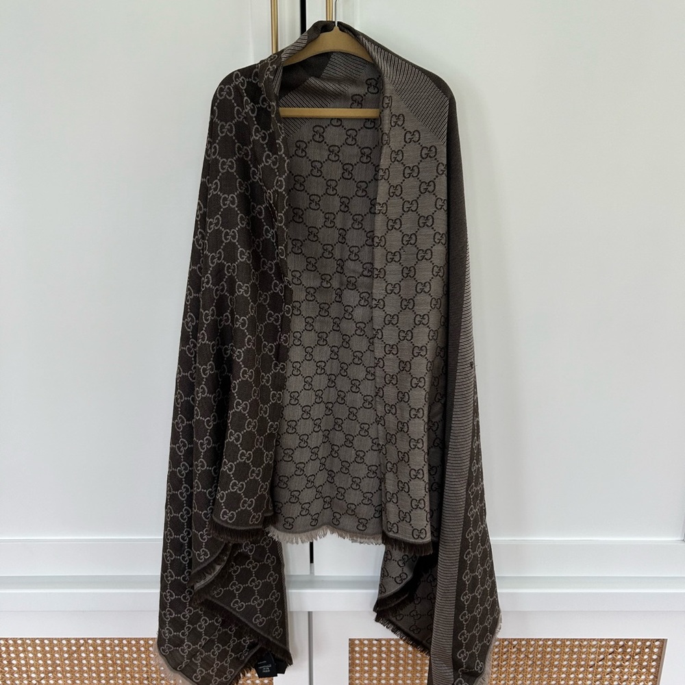 Gucci GG Jacquard Scarf